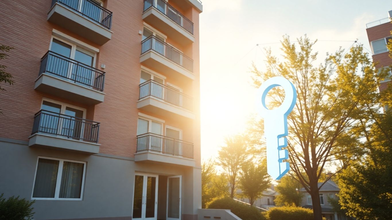 Blockchain enhancing real estate and property management visually.