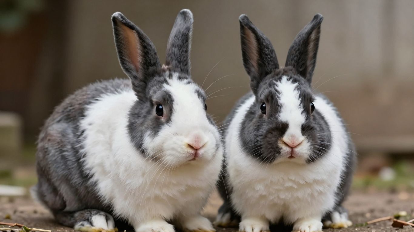 Male and female Dutch rabbits for sale online