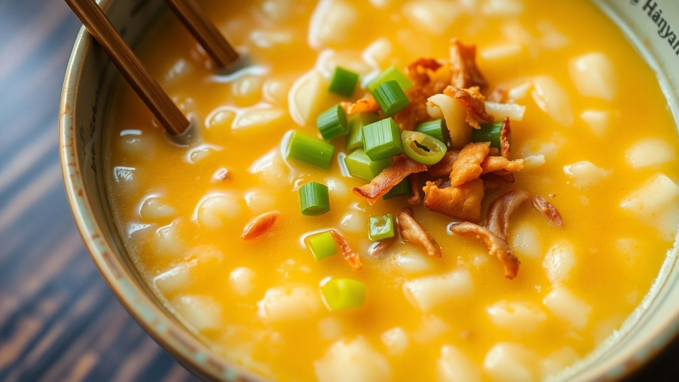 โจ๊กหม้อทองเหลือง อาหารฮาลาล