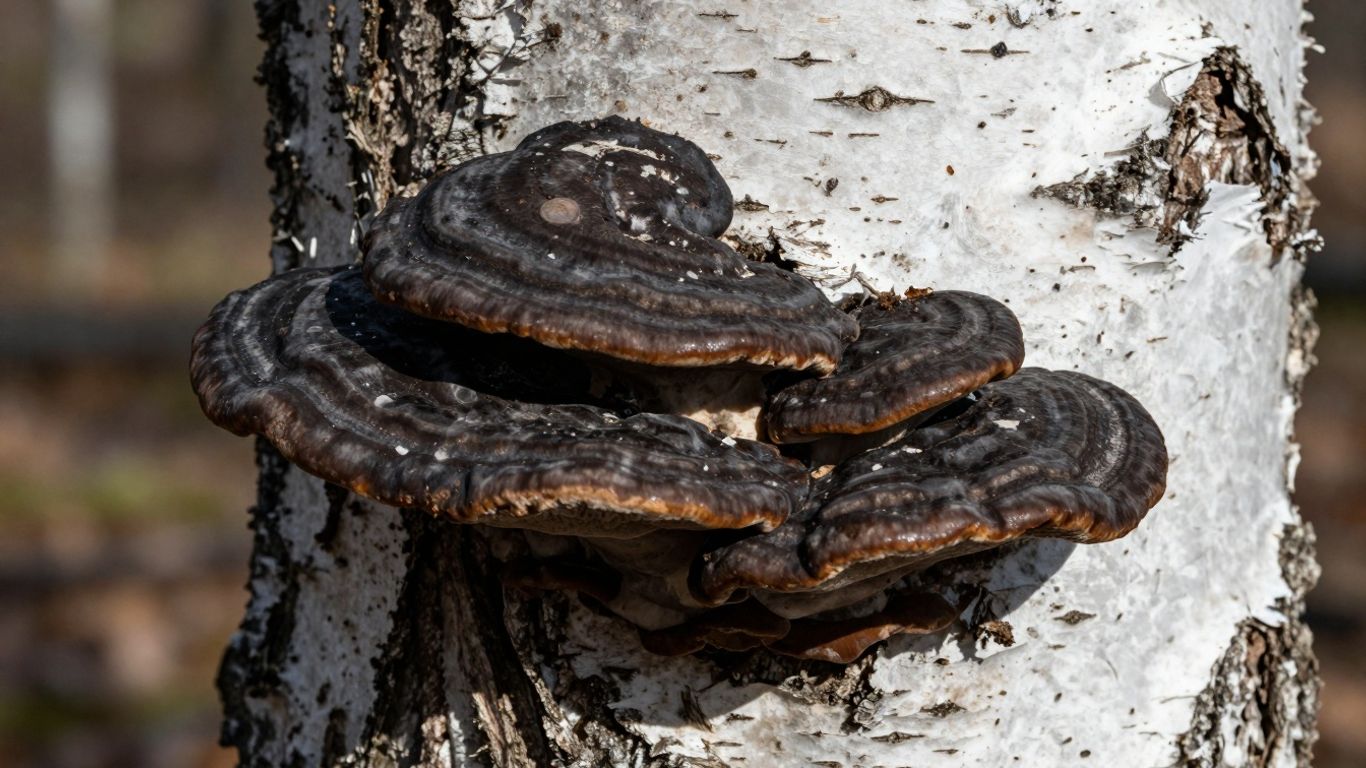 Чага гриб на березі: природне очищення та відновлення.