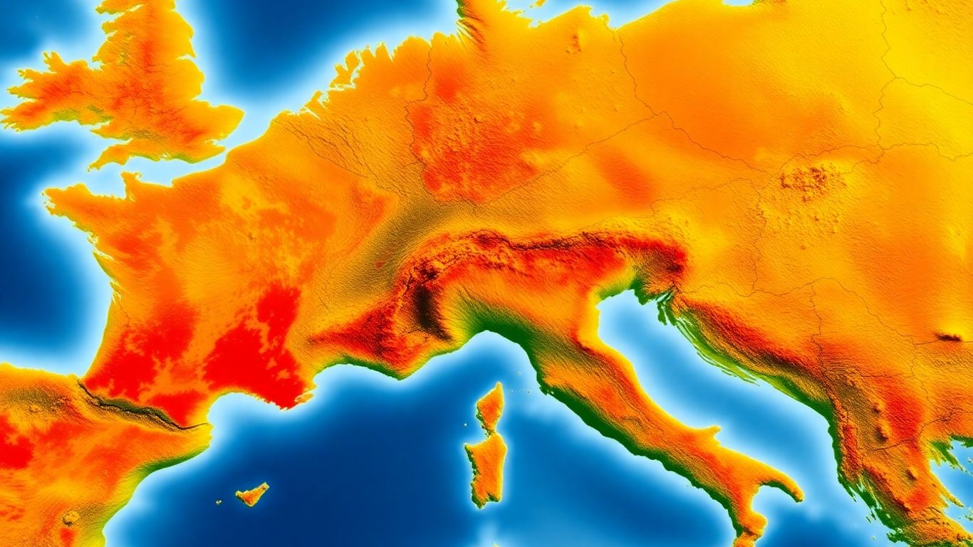 Carte de France montrant les zones à risque climatique
