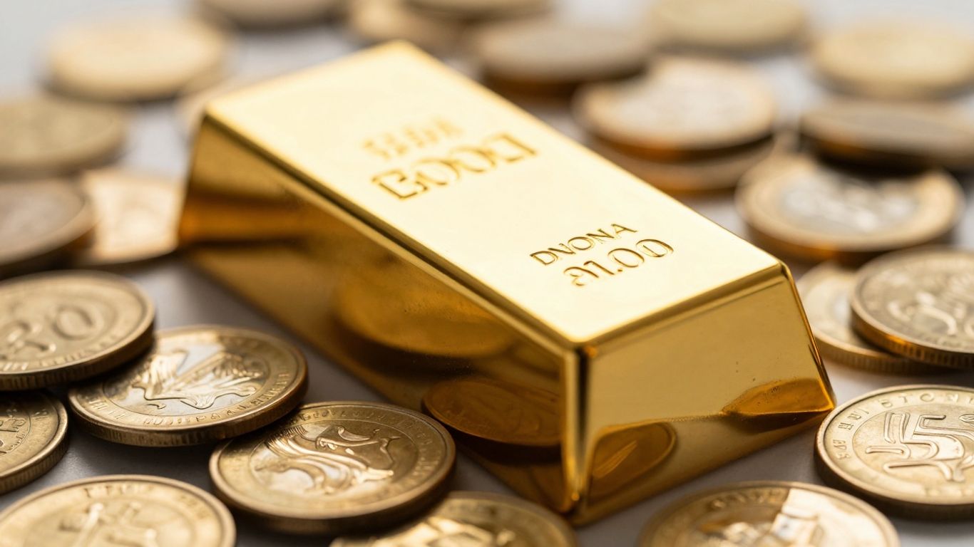 سبائك الذهب والعملات الذهبية