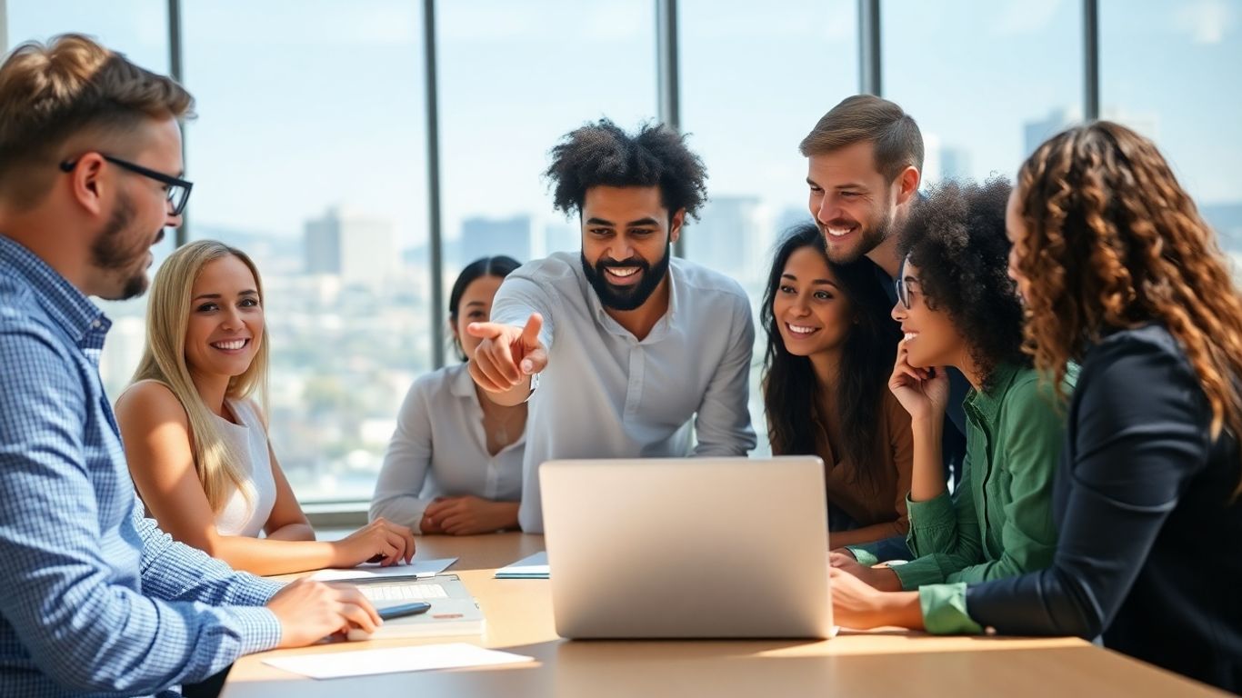 Victorian entrepreneurs collaborating on business ideas.