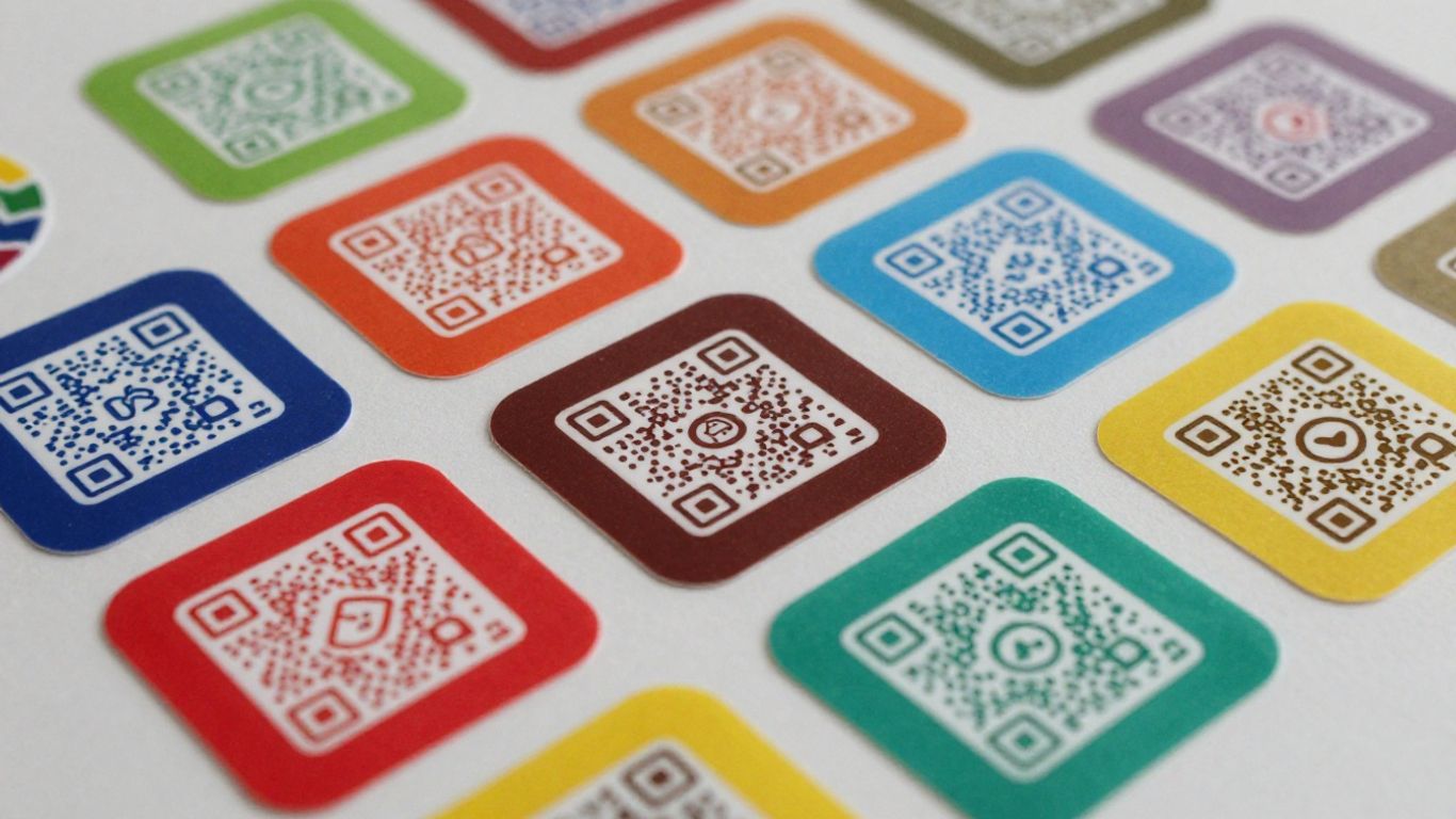 How to create branded QR code stickers for small business marketing