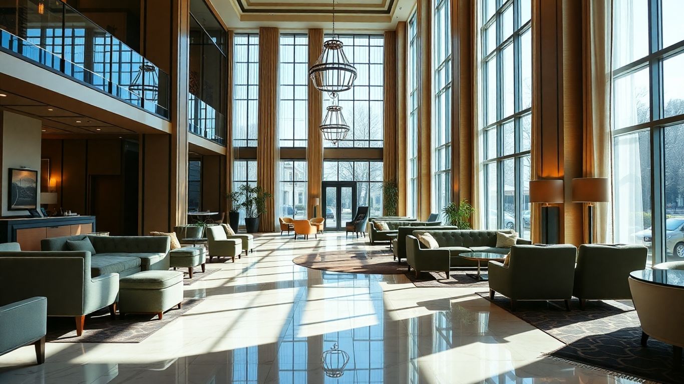 Luxuriöses Hotel im Westend Frankfurt mit stilvoller Einrichtung