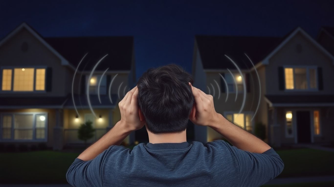 Vecini gălăgioși deranjând liniștea