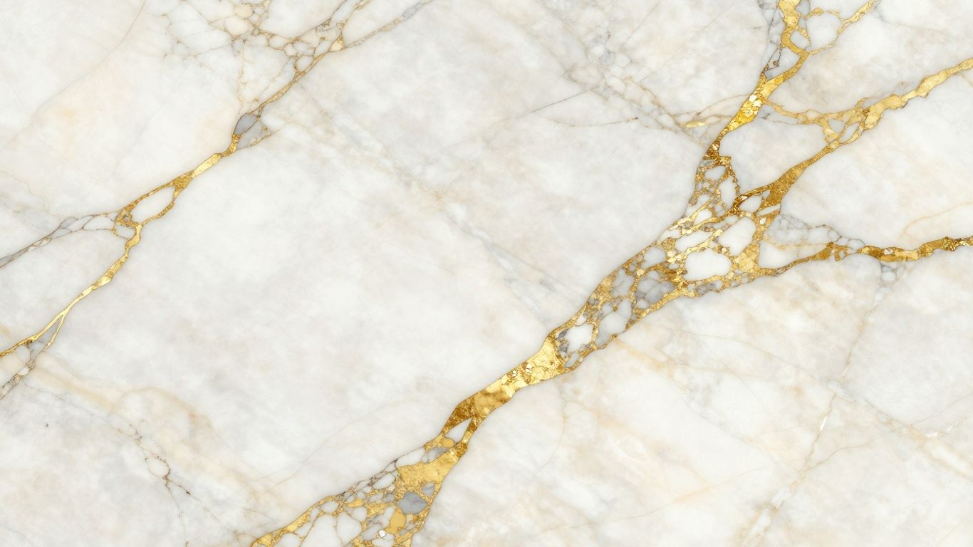 Calacatta Gold marble slab sketch