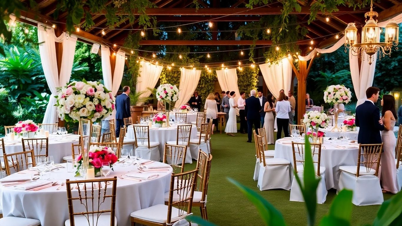 จัดเลี้ยงงานแต่งงานสุดหรูในเชียงใหม่