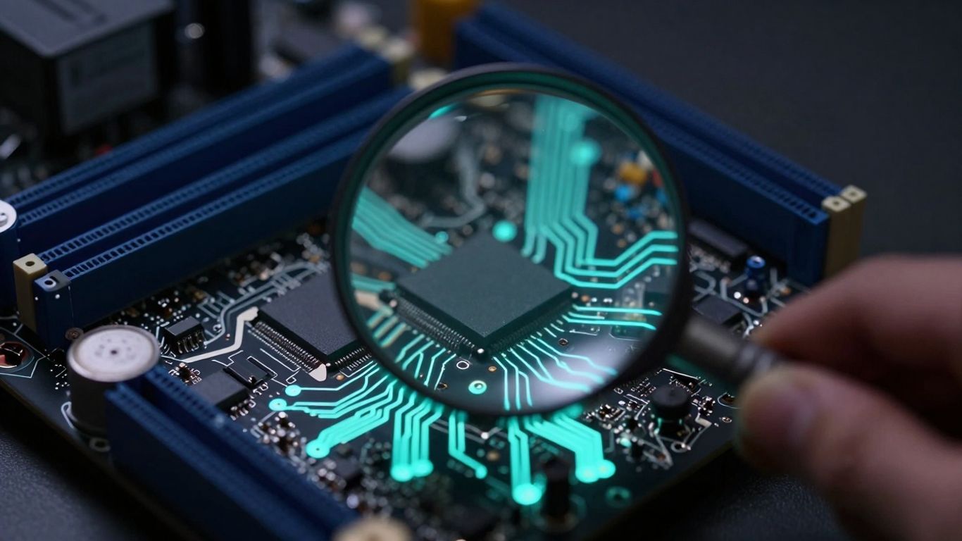 Digital forensics investigation of cyber crimes on a computer.