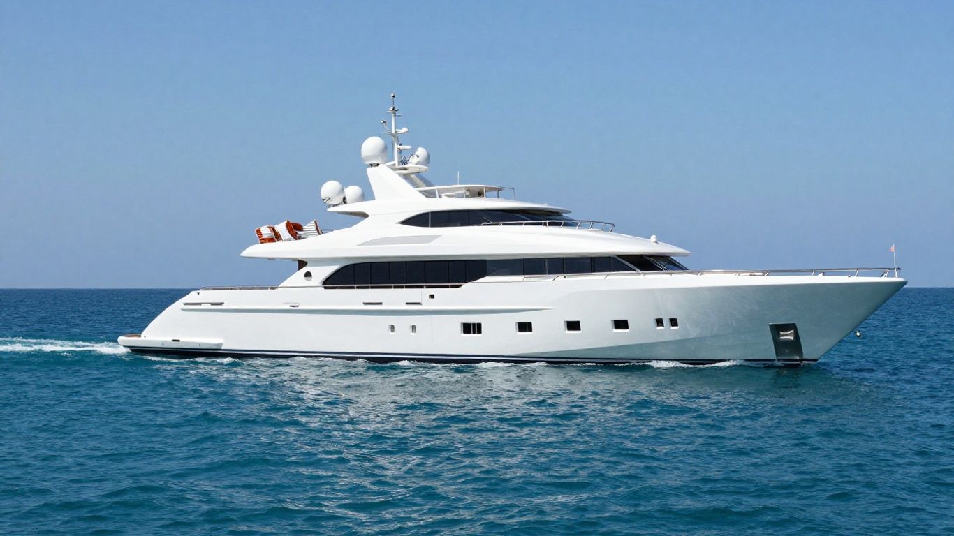 M/Y Seanna yacht on calm turquoise waters