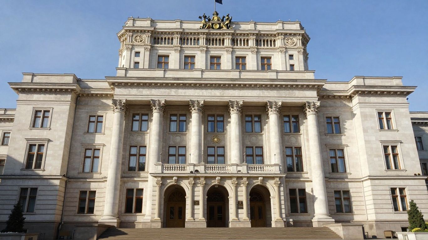 Parlamentul României, sediul guvernării.