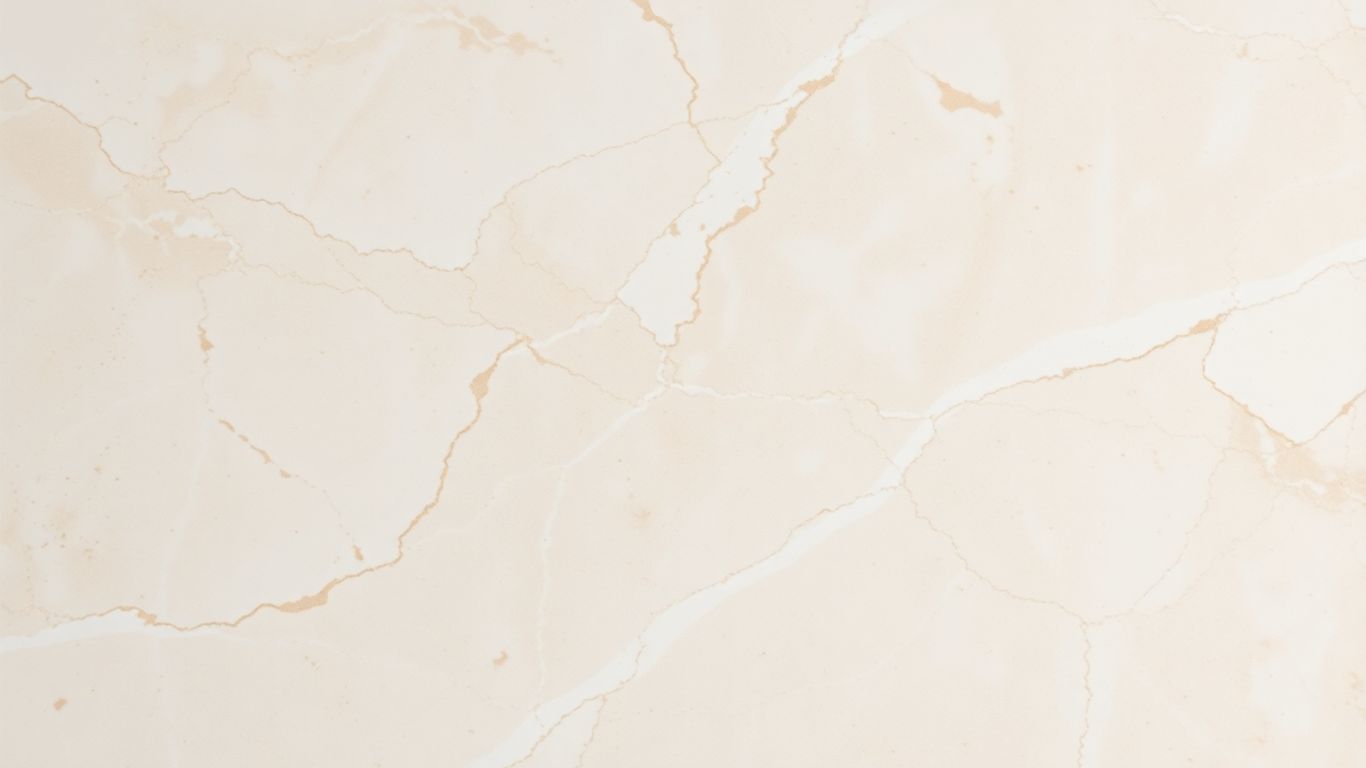 Polished beige marble slab with subtle veining.