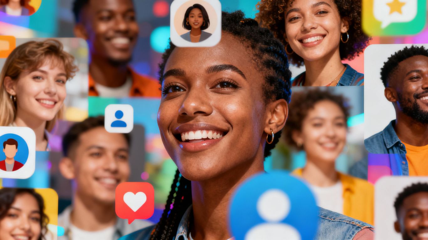 Defining target audience on social media platforms.