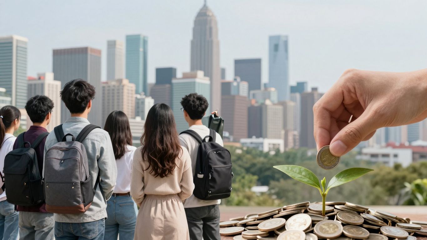 Expats investing in local markets and growing wealth.