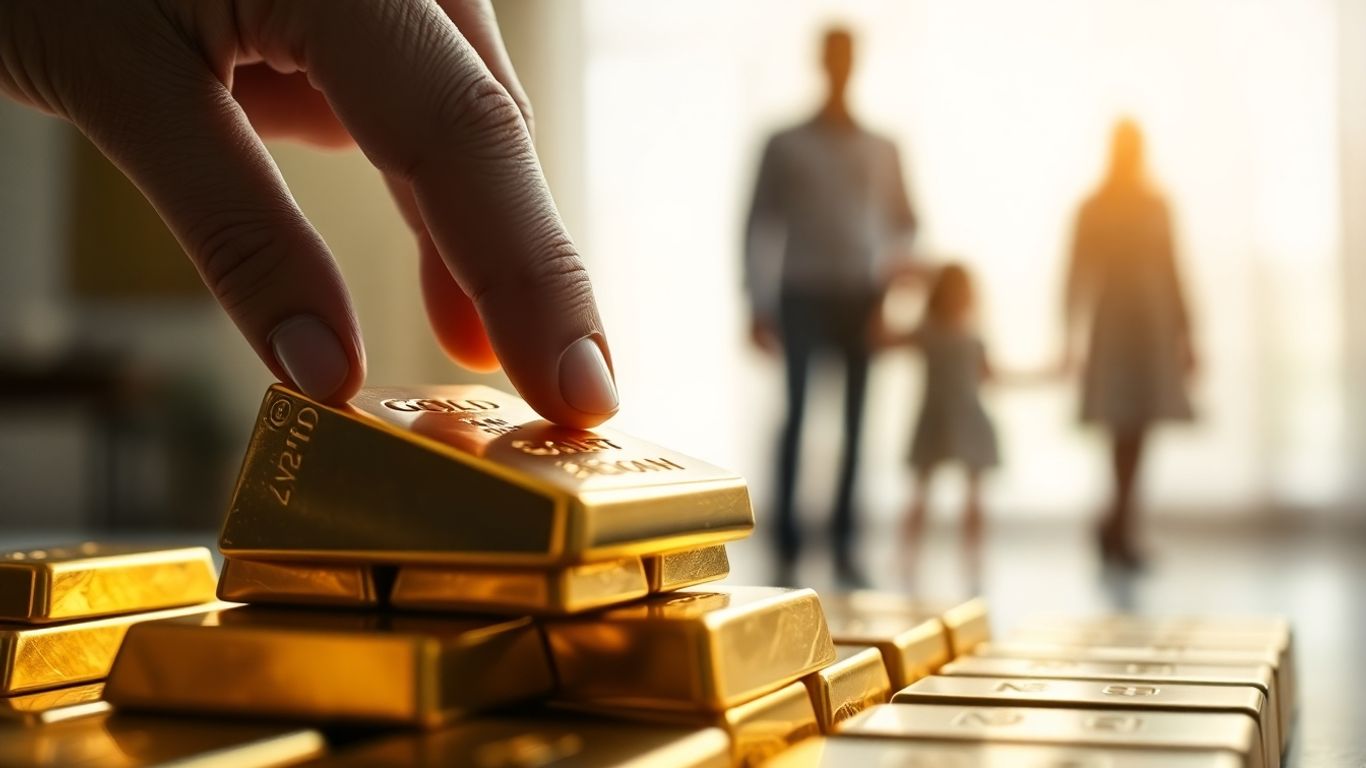 如何將實體黃金傳給你的繼承人