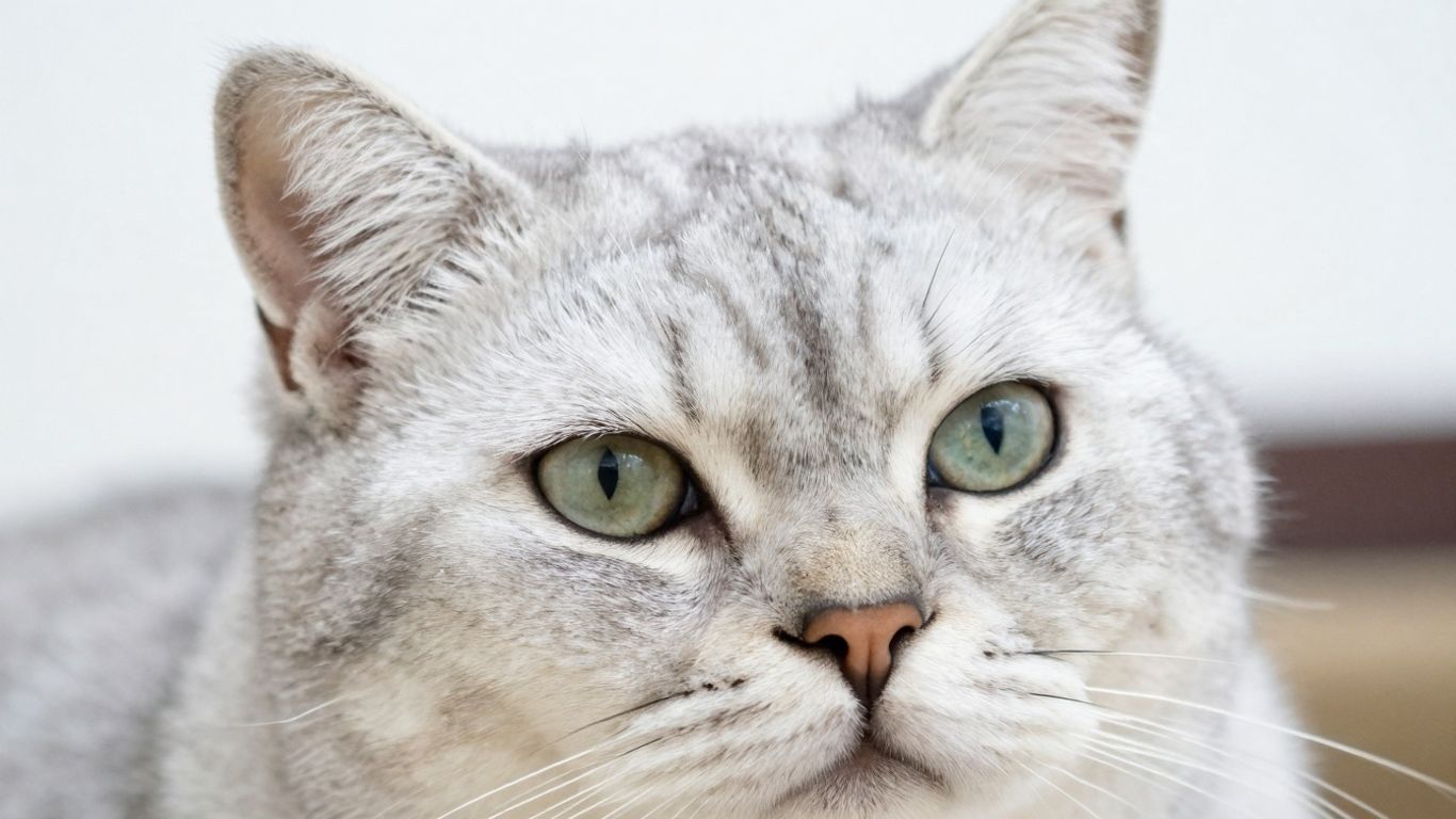 Kattengezicht met hoge bloeddruk