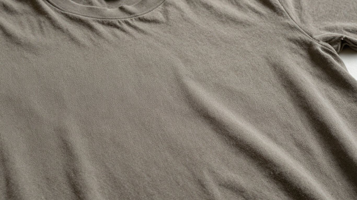 Ein einfaches T-Shirt für das Hüttenoutfit.