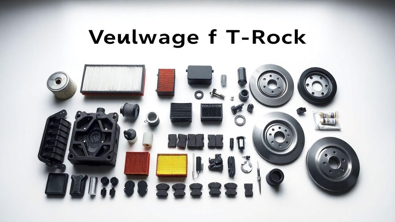 Volkswagen T-Roc spare parts collection