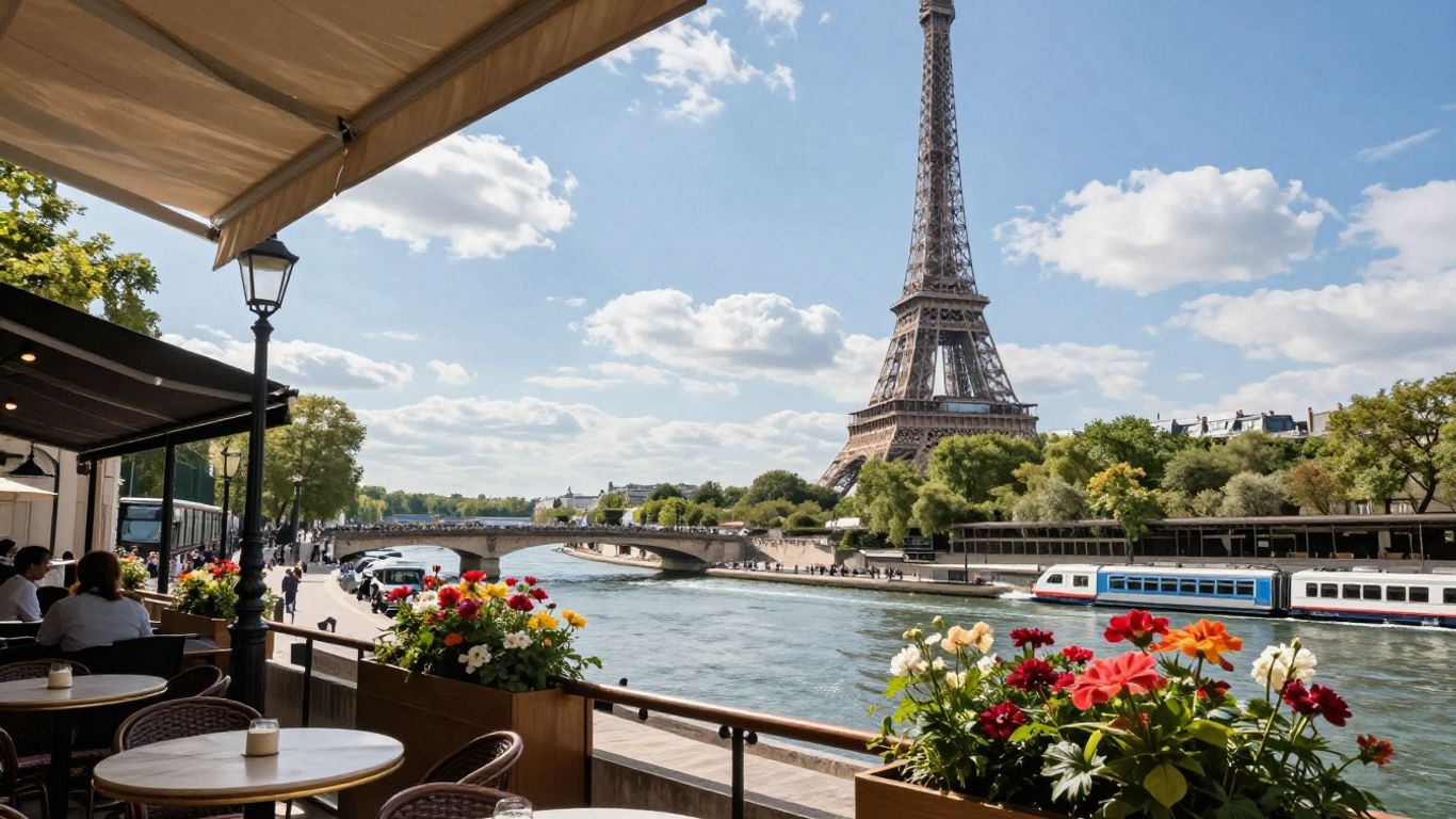 Iconic Parisian landmarks and charming European towns.