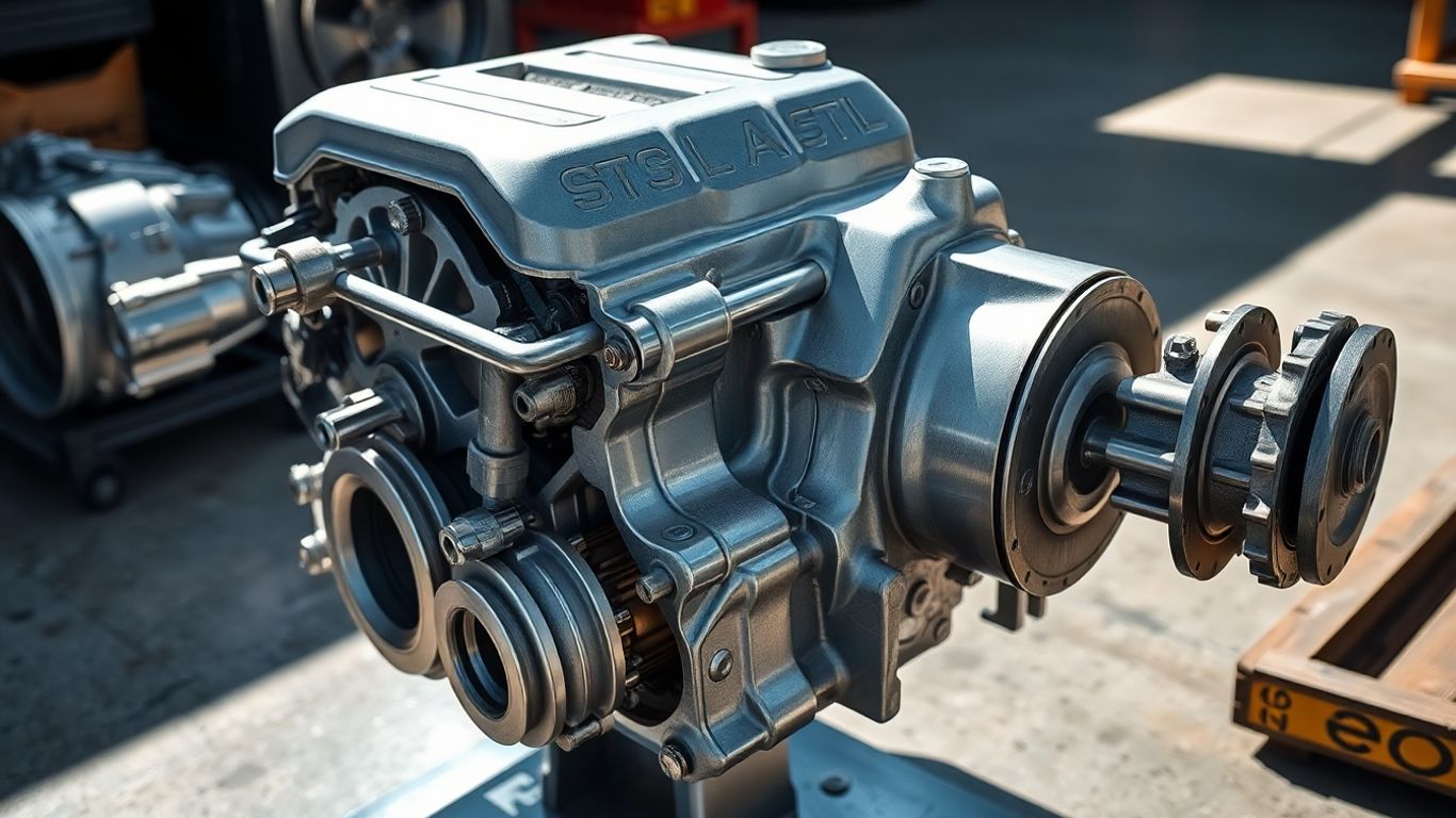 Toyota Tarago engine and gearbox parts