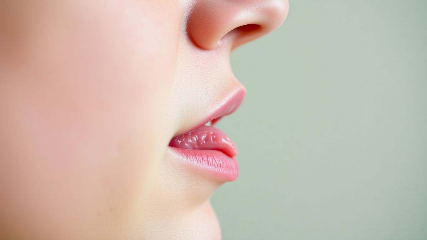 Mund beim Aussprechen französischer nasaler Vokale