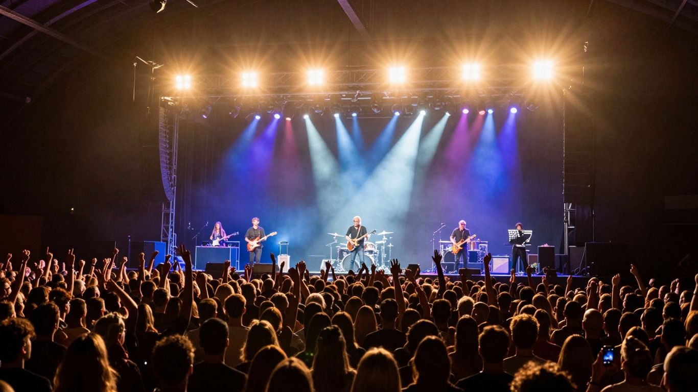 Toto live in Gelredome met enthousiast publiek.