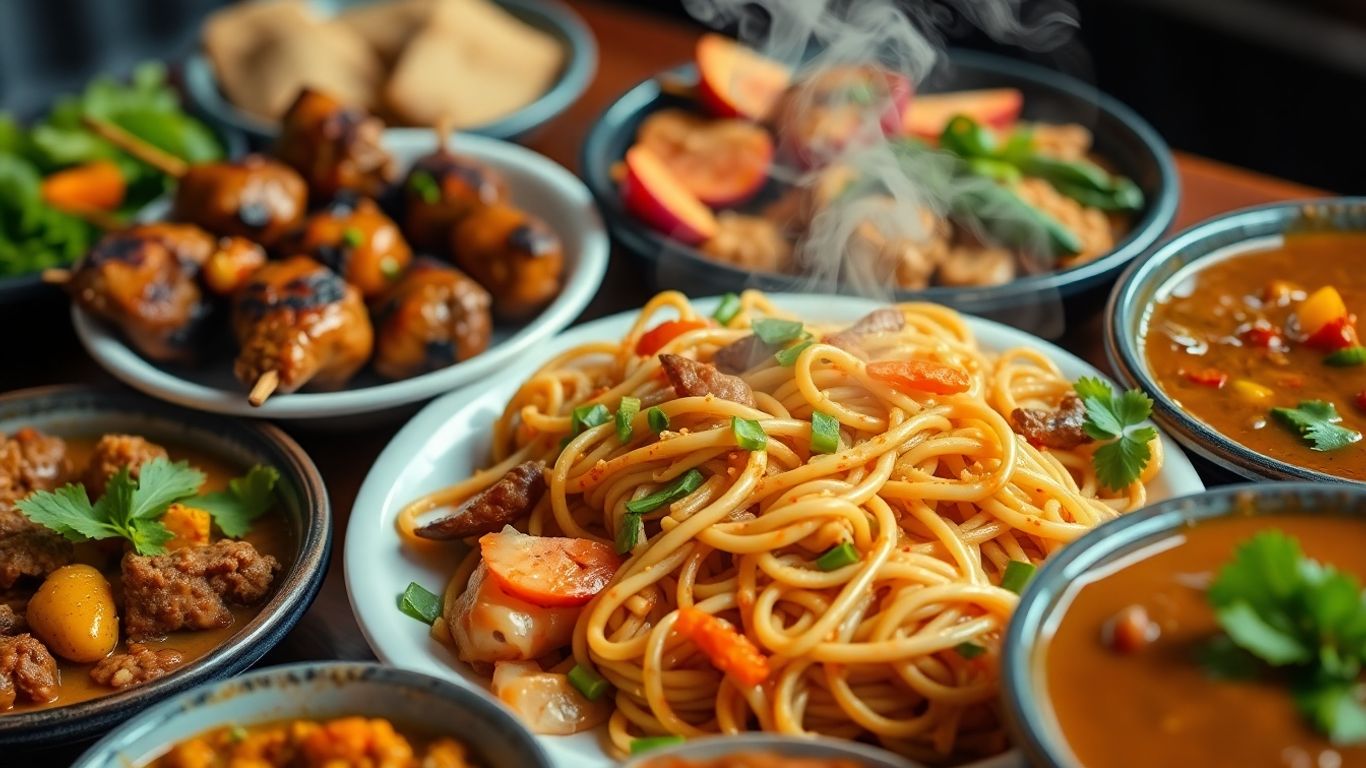 อาหารฮาลาลหลากหลายใน MBK Center