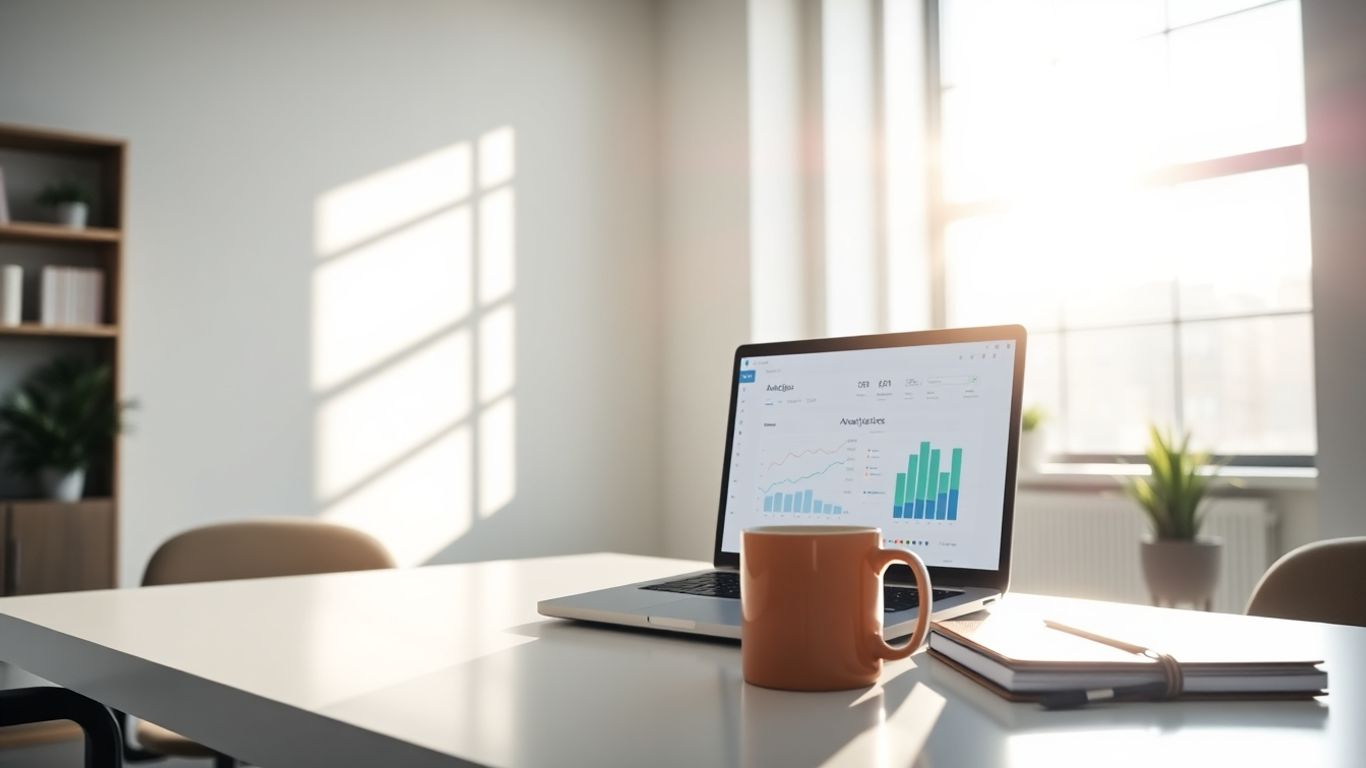 Kinsta affiliate program dashboard on a laptop screen.