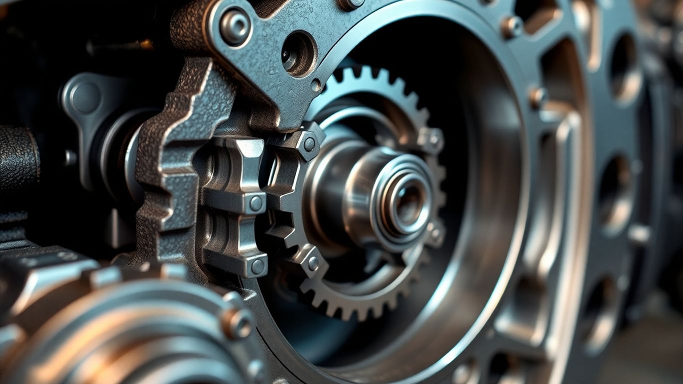 Toyota LandCruiser gearbox internal components