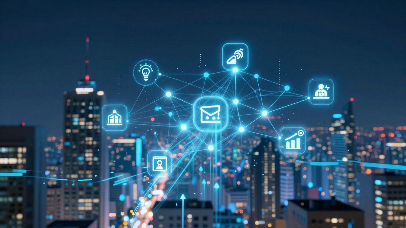 IA, criadores, apps e negócios: futuro digital.