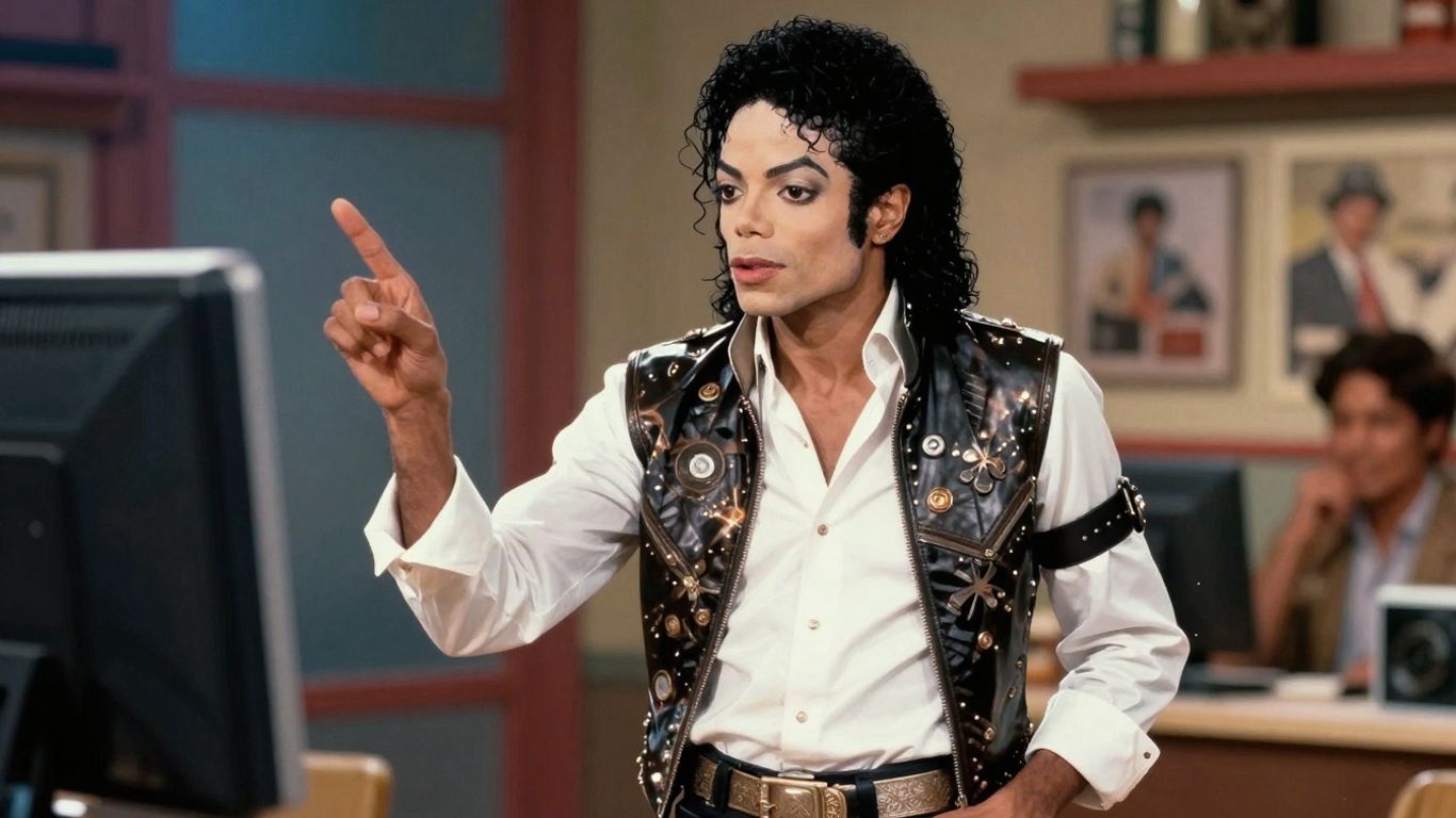 [Michael Jackson] in rare Entertainment Tonight moments.