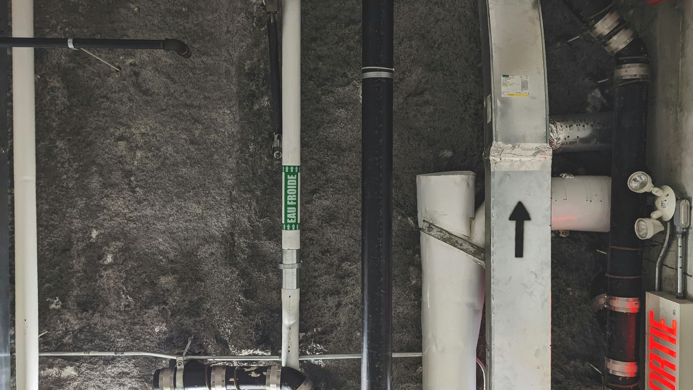 a street with a sign on it