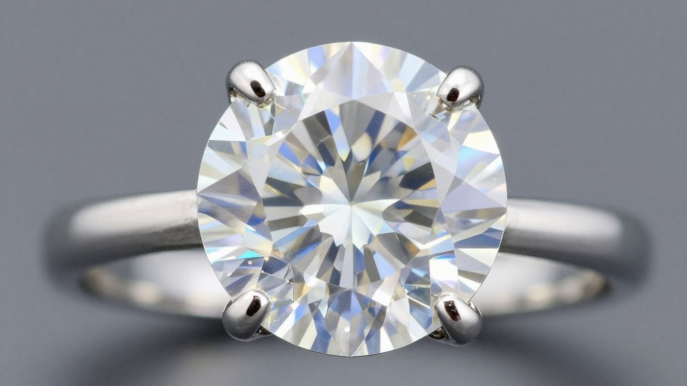 Bague Cocktail En Or 18 Carats Jaune Avec Diamants 0,15 Carat - Poids 2,00 G - Occasion