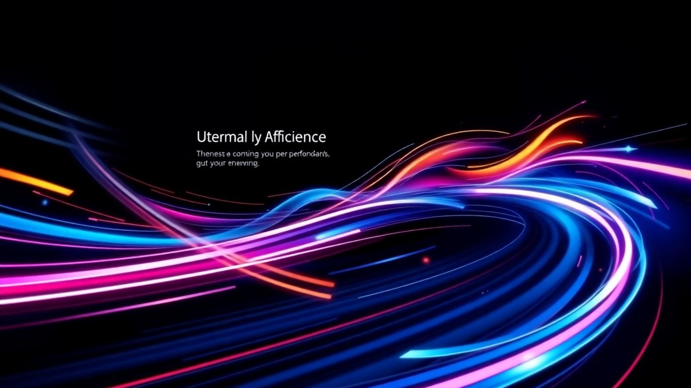 Modern website design with speed and style elements.