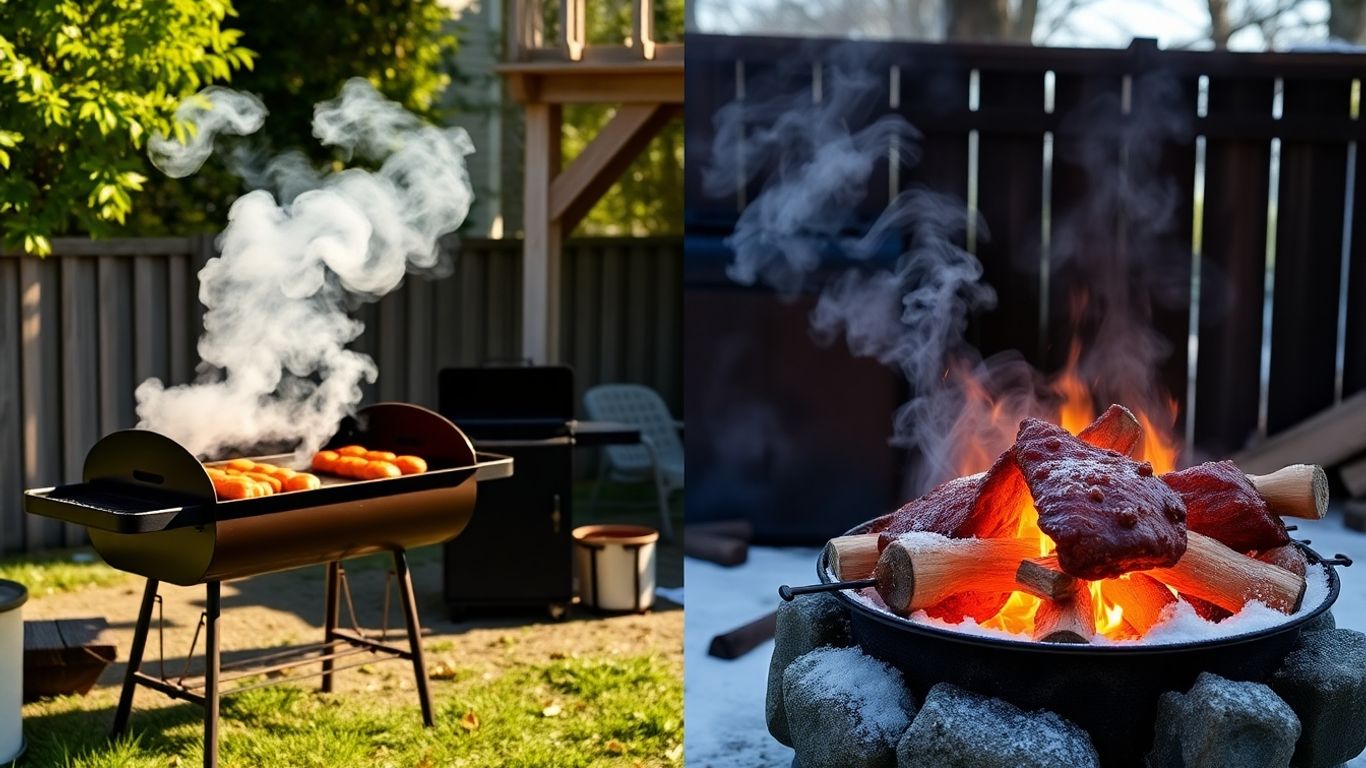 Texas BBQ: Summer grilling vs. winter smoking