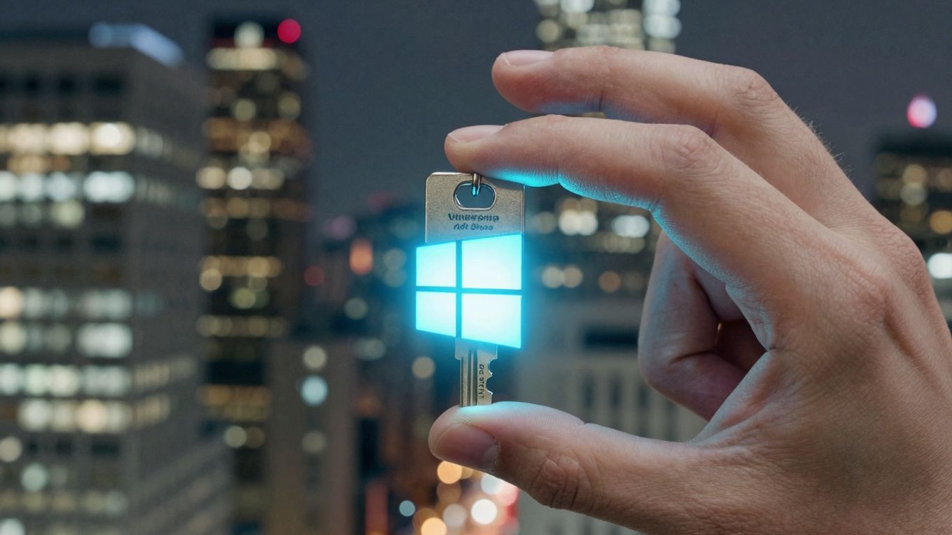 Llave de licencia de Windows 10 Pro original y segura.