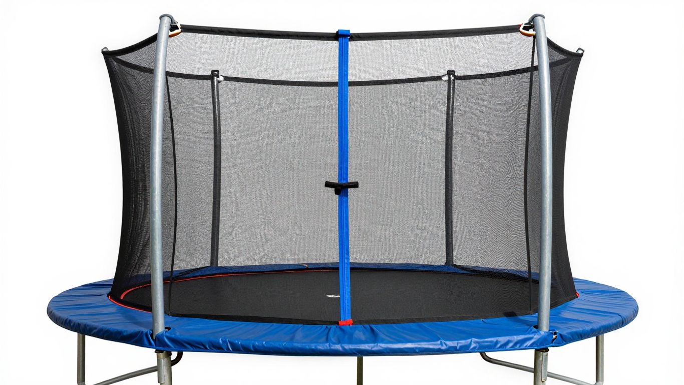 Jumpflex Hero 14ft trampoline with safety net