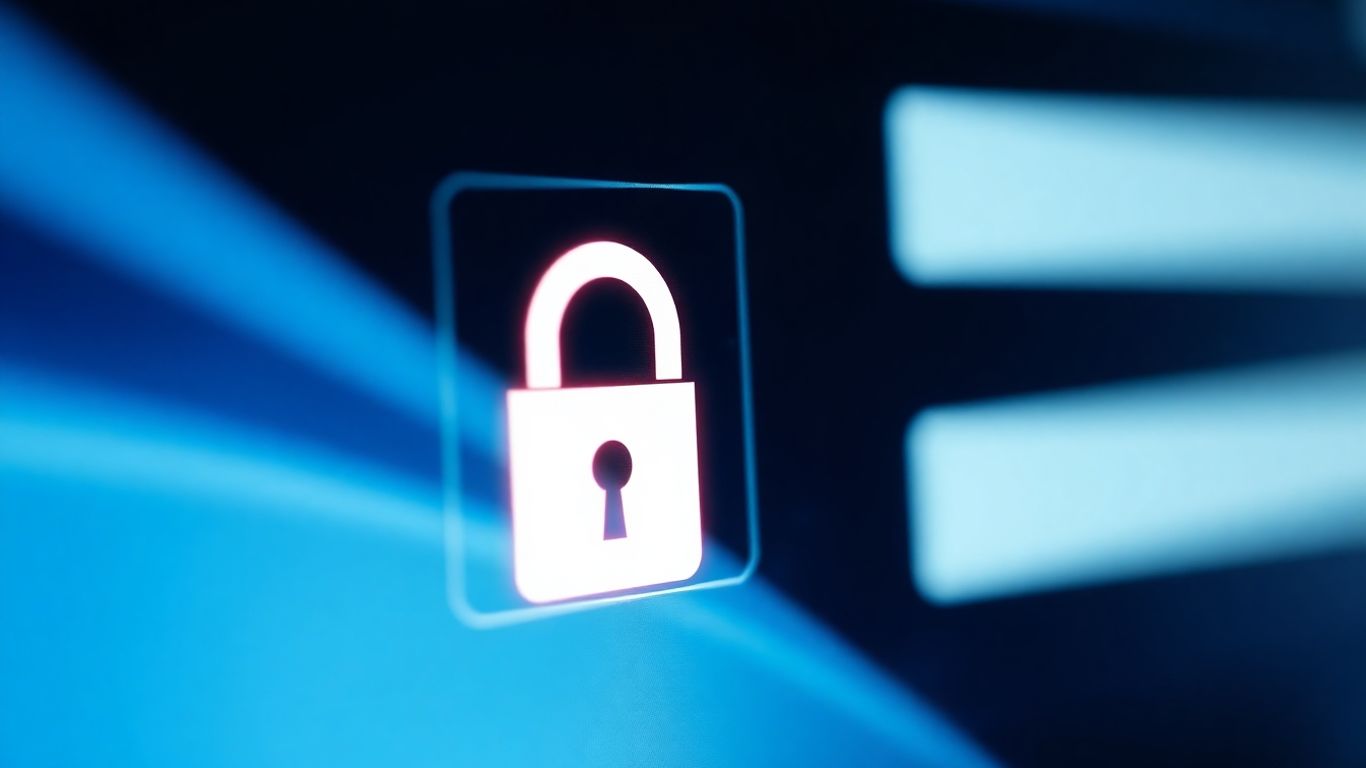 Secure e-commerce login padlock icon