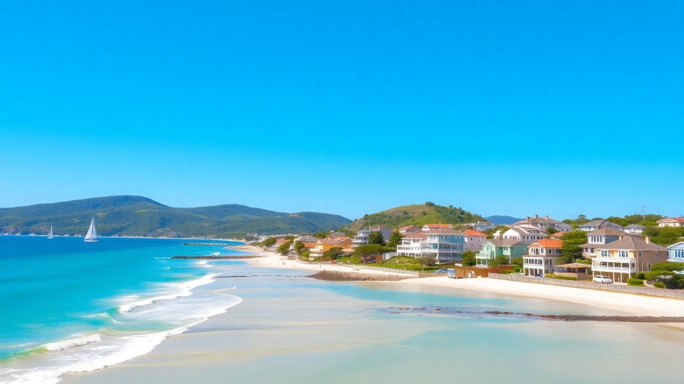 Affordable houses by the sea in an English-speaking country.