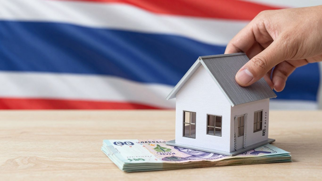 Money being transferred for property purchase in Thailand.