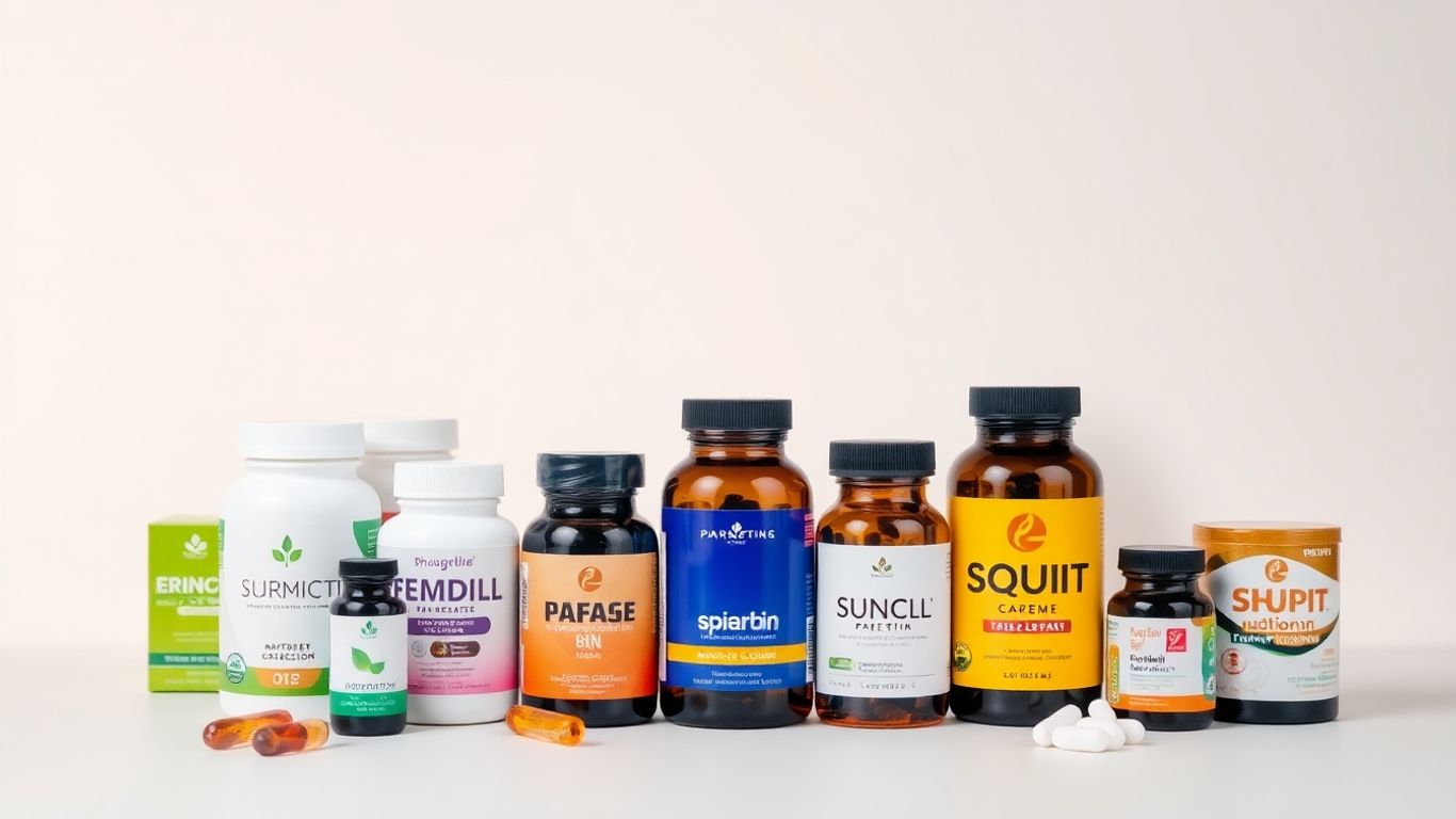 Modalyst supplement product display