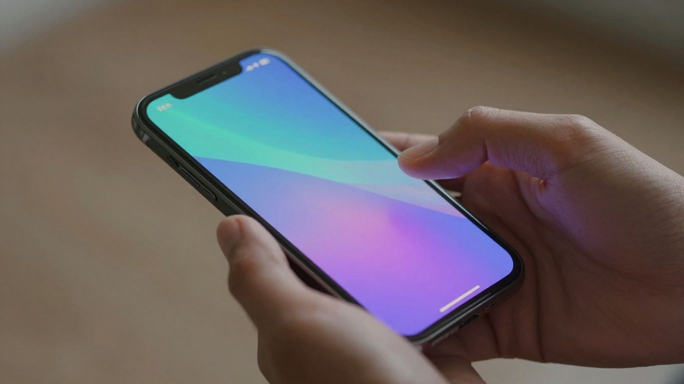 Hands activating IPTV codes on a smartphone screen.