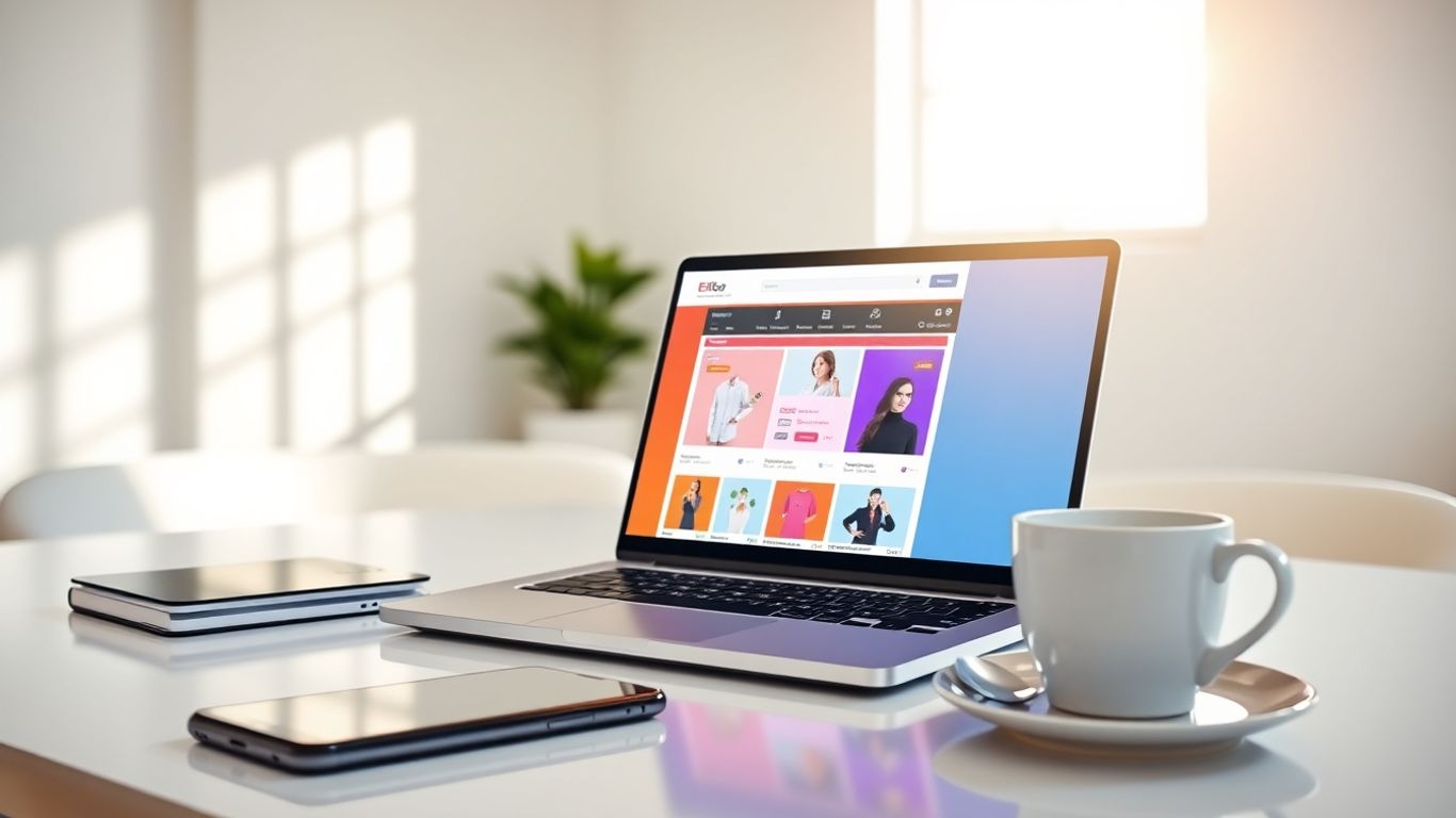Dropshipping business success with technology.
