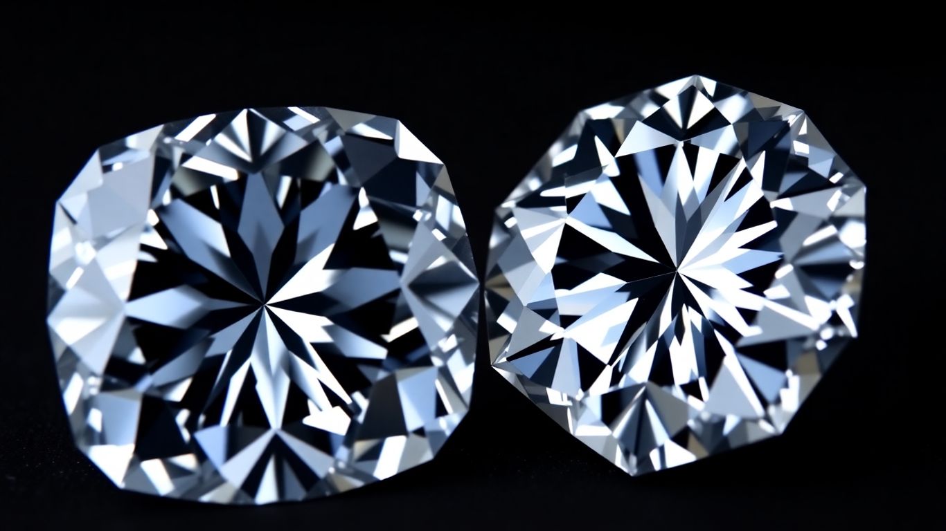 Moissanite vs. Diamond comparison
