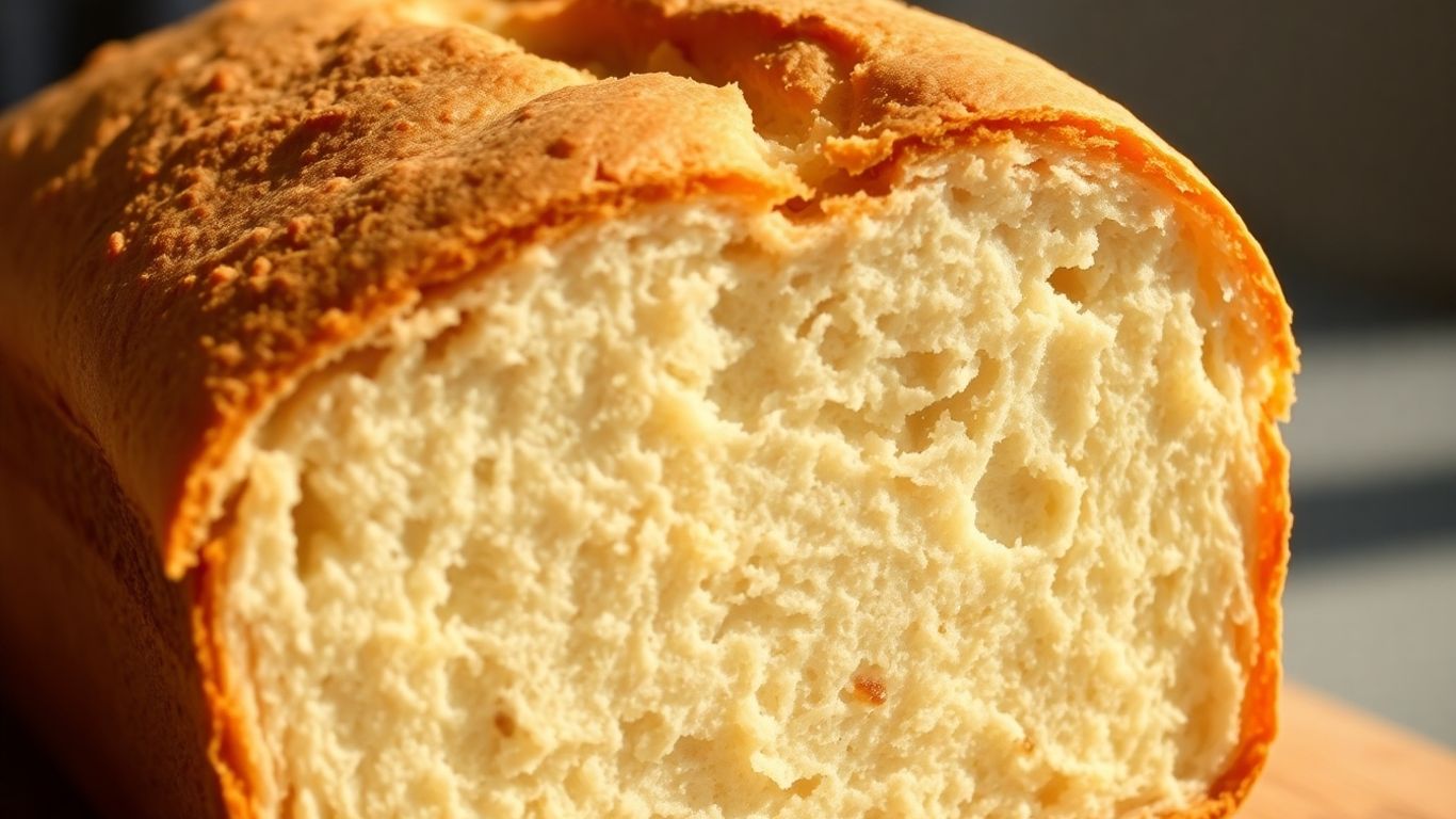 Gluten-free bread loaf with an airy crumb