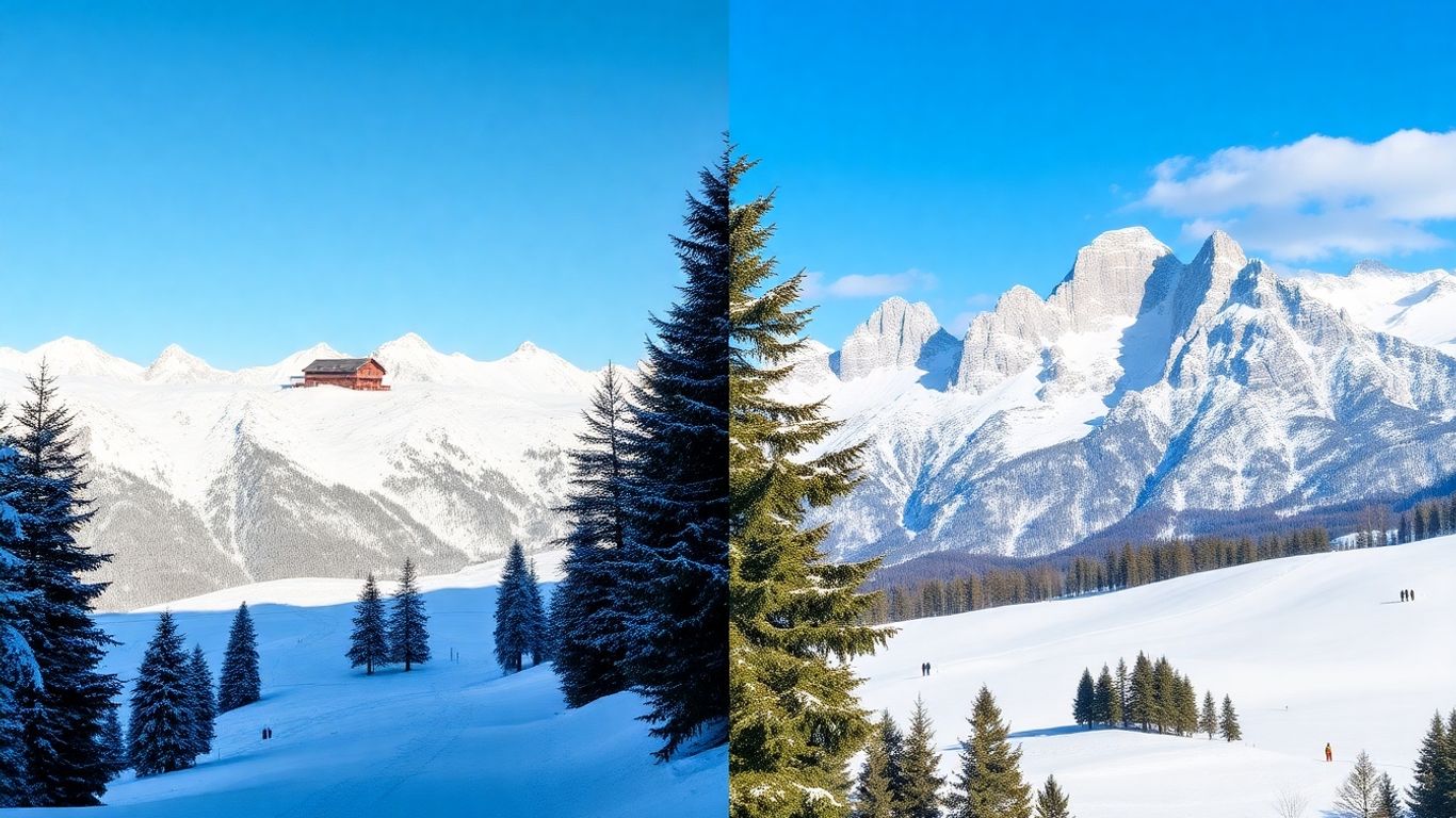 Austria vs Włochy na narty