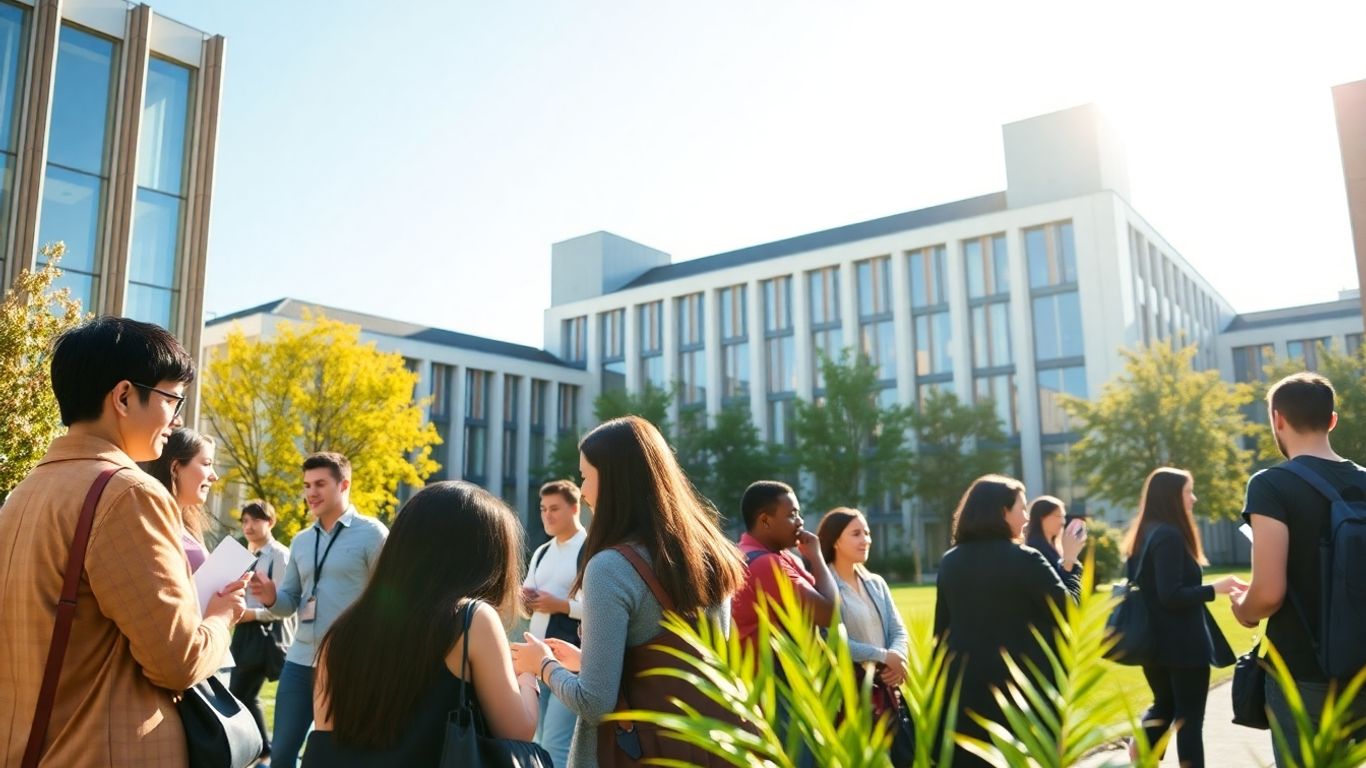 Étudiants dynamiques et campus INSEAD