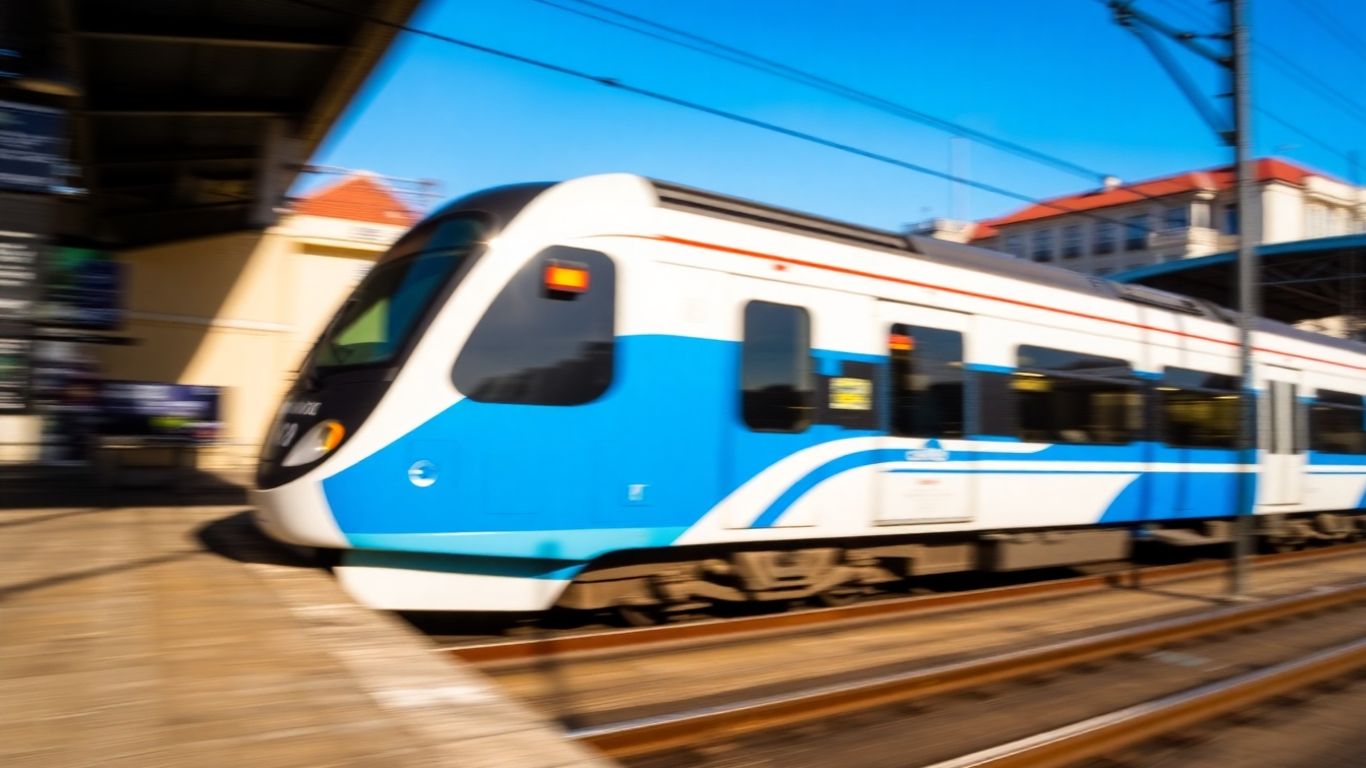 Comboio da CP em Lisboa