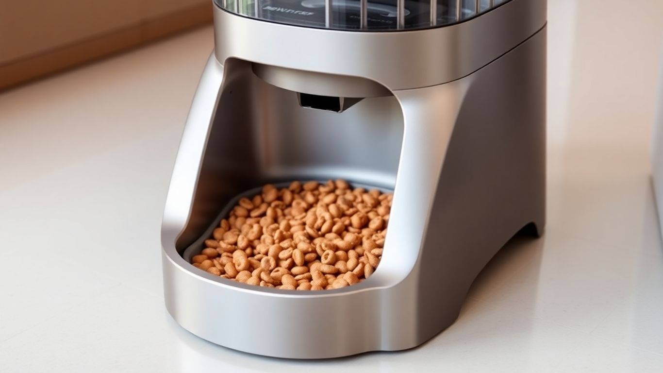 WOPET F07 smart pet feeder for large dogs