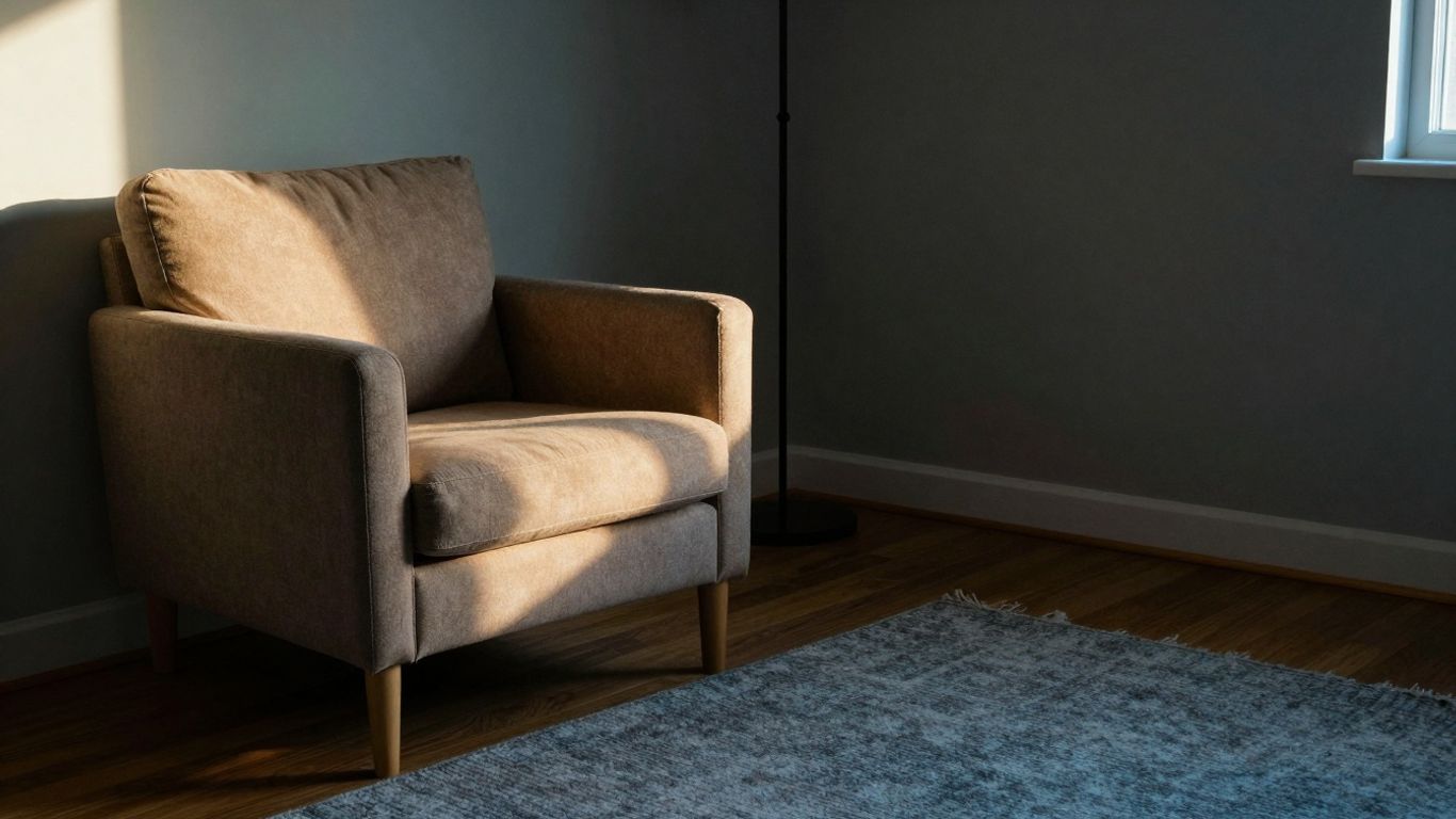 Warme und kühle Zonen in einer Wohnung